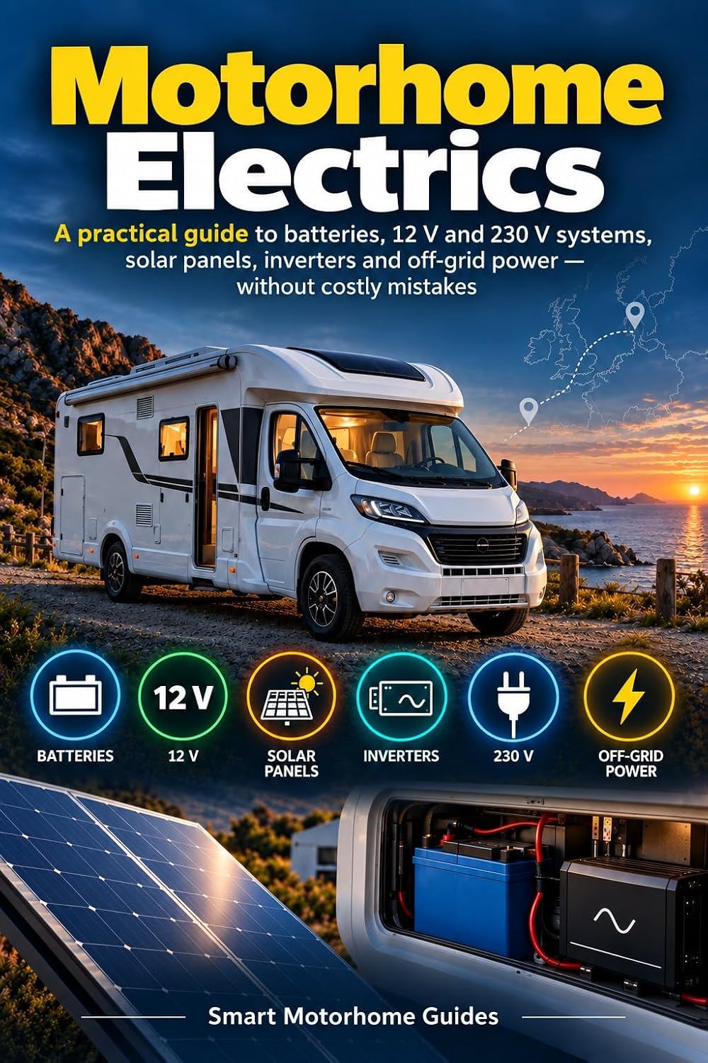 capítulo por capítulo baixar Motorhome Electrics: A Practical Guide to Batteries, 12 V and 230 V Systems, Solar Panels, Inverters and Off-Grid Power — Without Costly Mistakes (Smart Motorhome Guides Book 15) (English Edition)