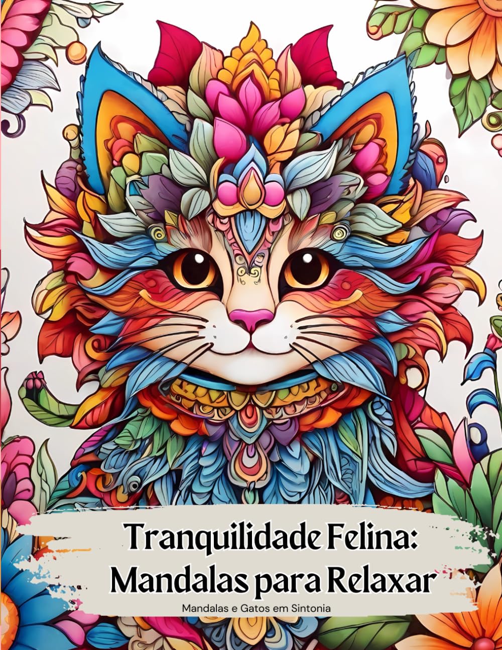 Tranquilidade Felina: Mandalas para Relaxar: Mandalas e Gatos em Sintonia (Portuguese Edition) baixar o livro de graça