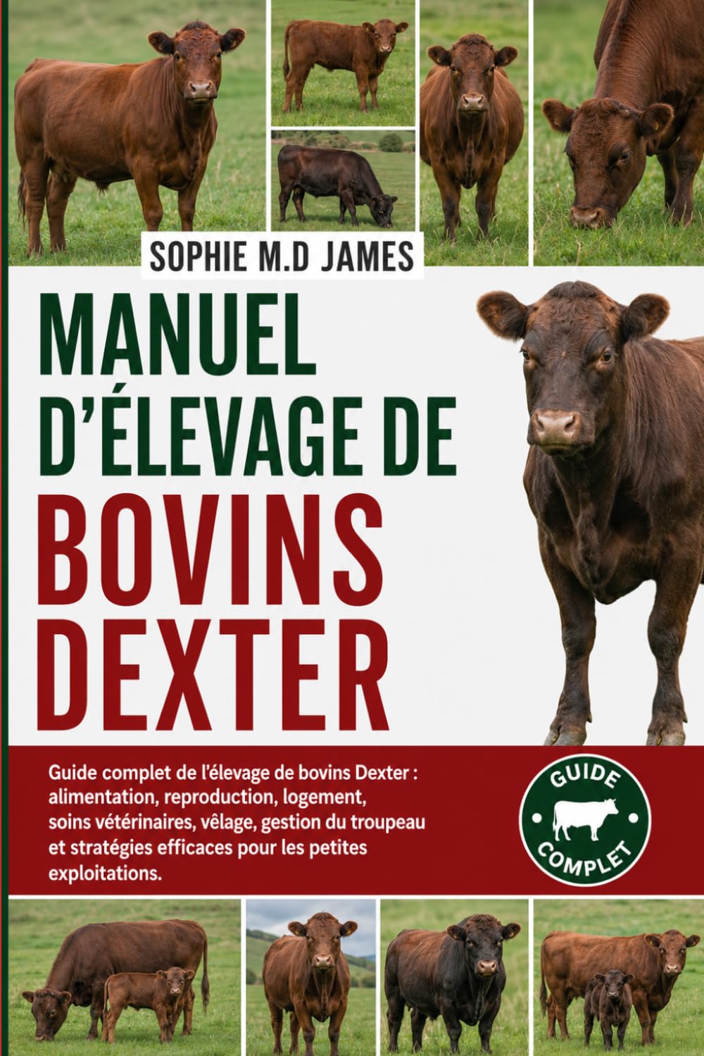 MANUEL D'ÉLEVAGE DE BOVINS DEXTER: Guide complet de l'élevage de bovins Dexter: alimentation, reproduction, logement, soins vétérinaires, vêlage,... les petites exploitations. (French Edition) baixar o livro de graça