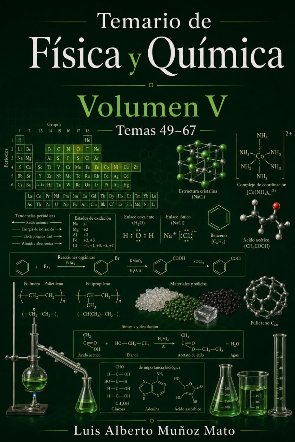 capítulo por capítulo baixar Temario de Física y Química. Volumen V: Temas 49-67 (Temario Física y Química. Profesores de Enseñanza Secundaria) (Spanish Edition)