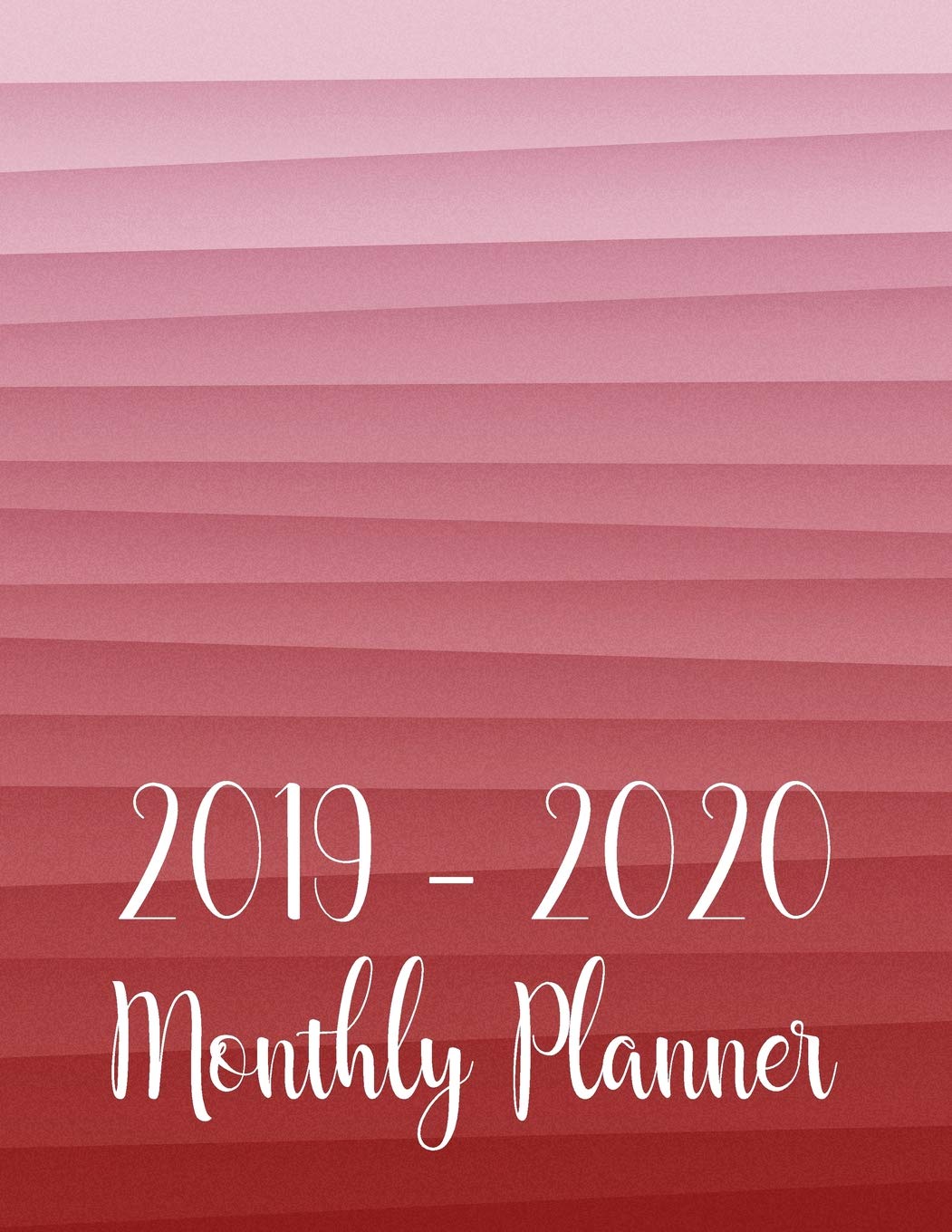 ler totalmente 2019-2020 Monthly Planner: Two Year - Monthly Calendar Planner - 24 Months Jan 2019 to Dec 2020 For Academic Agenda Schedule Organizer Logbook and... Planners - Pink Watercolor Line Cover