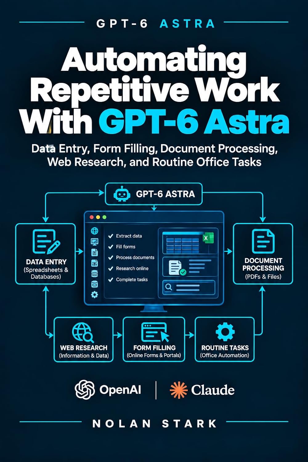 ler totalmente Automating Repetitive Work With GPT-6 Astra: Data Entry, Form Filling, Document Processing, Web Research, and Routine Office Tasks (English Edition)