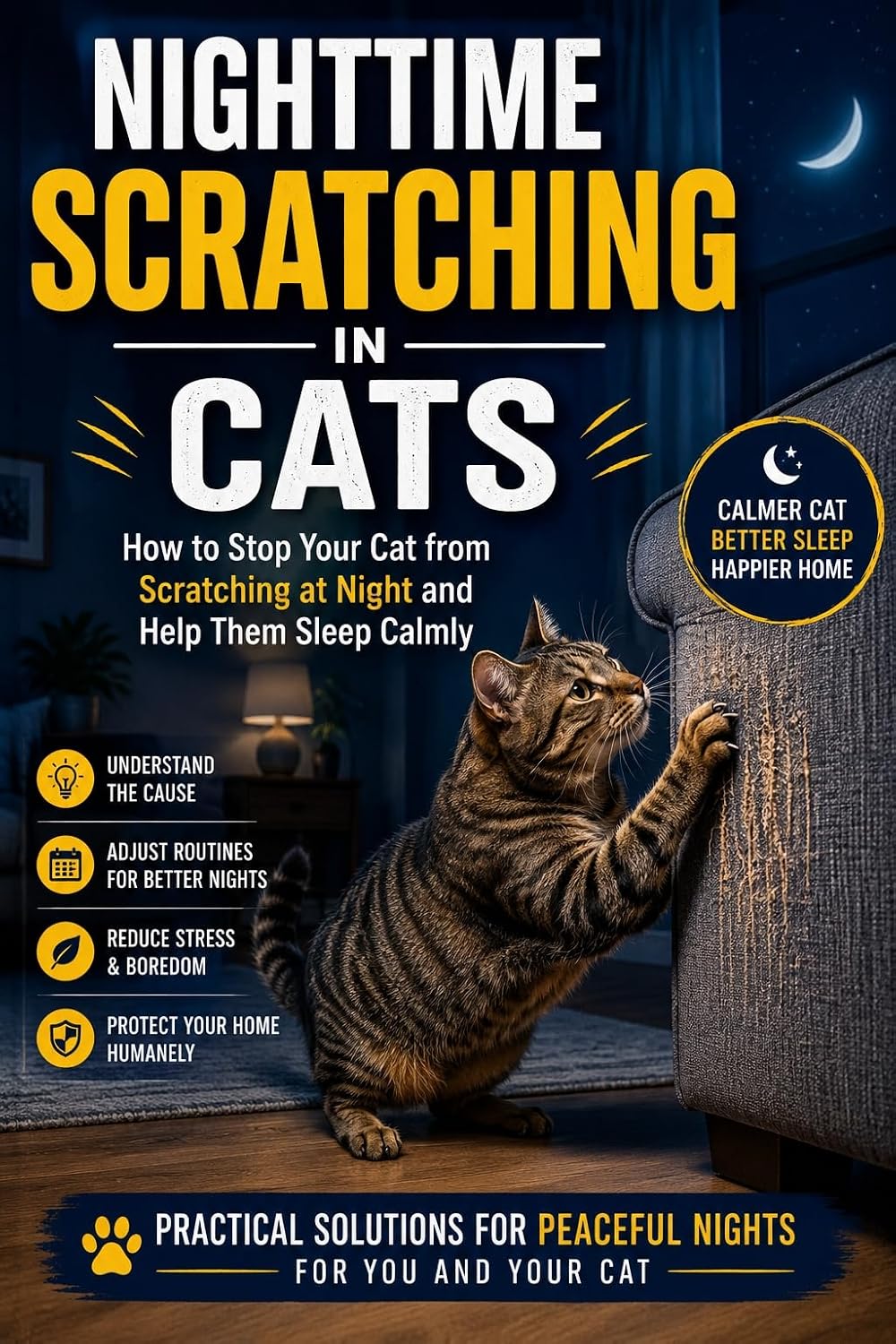 Cat Nighttime Scratching Solutions: A Practical Guide to Calm Behavior and Better Sleep for You and Your Cat (English Edition) baixar livro de graça