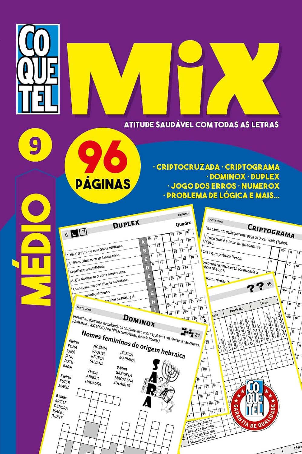 Livro Coquetel Mix 9: Nível Médio