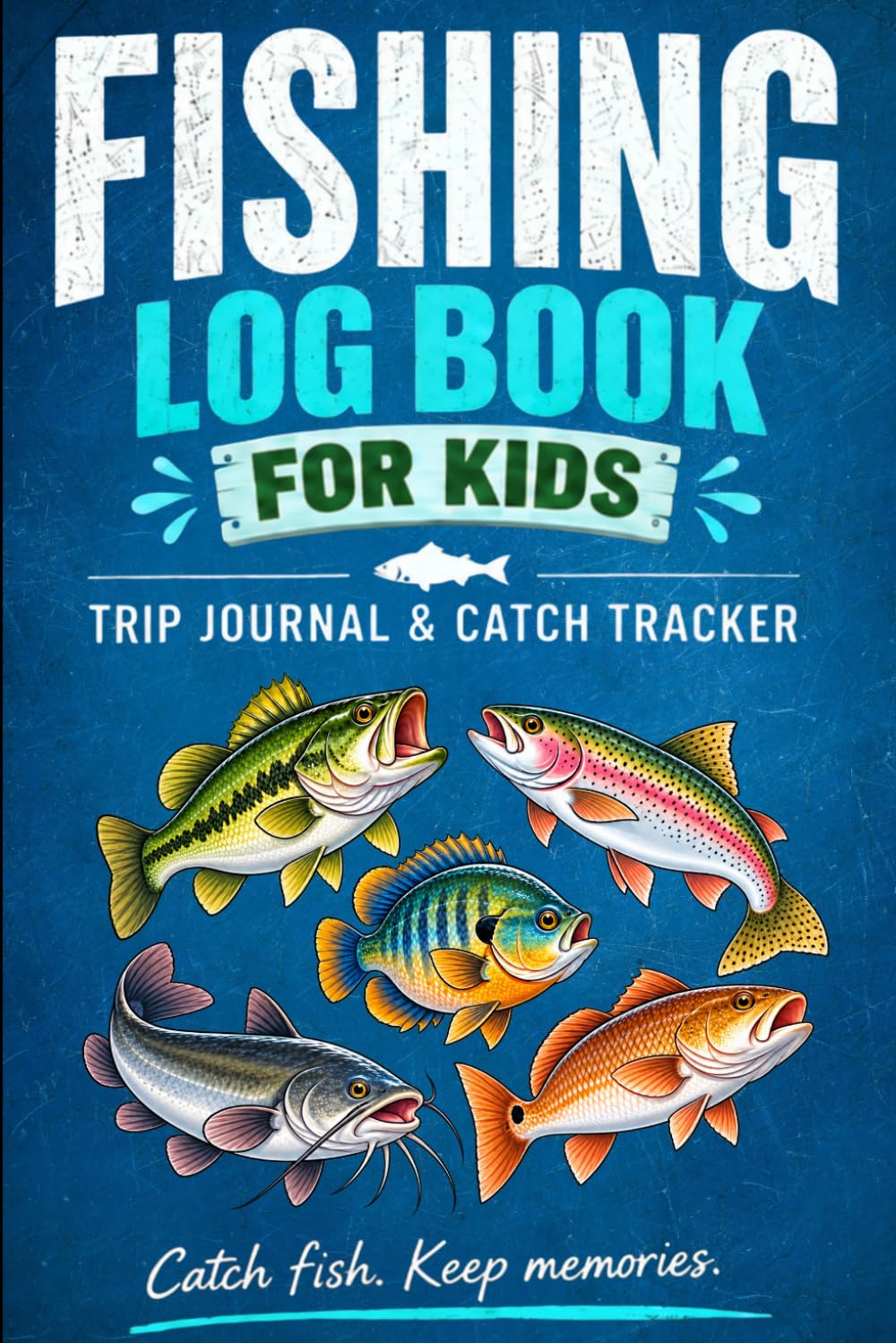 Fishing Log Book for Kids: Fishing Journal & Catch Tracker Notebook for Kids Ages 7-12 | Record Fishing Adventures, Catches, Bait, Lures, Weather, Favorite Spots, Goals & Memories baixar livro de graça