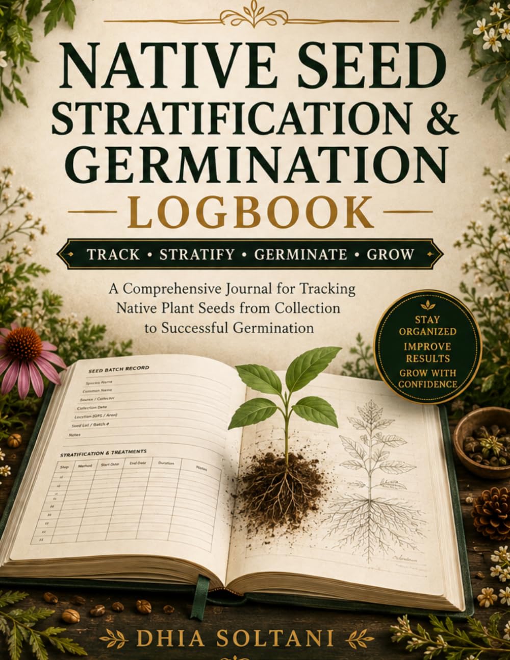Native Seed Stratification & Germination Logbook: A Comprehensive Journal for Tracking Native Plant Seeds from Collection to Successful Germination baixar livro de graça