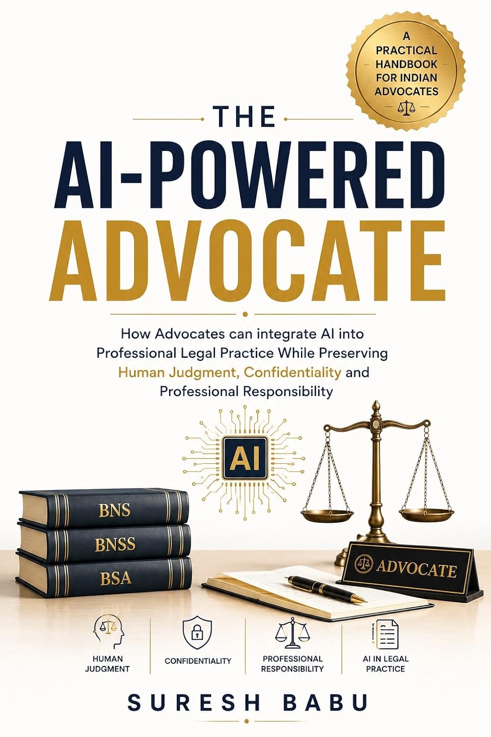 The AI-Powered Advocate: How Advocates can integrate AI into Professional Legal Practice While Preserving Human Judgment, Confidentiality and Professional Responsibility (English Edition) baixar livro de graça