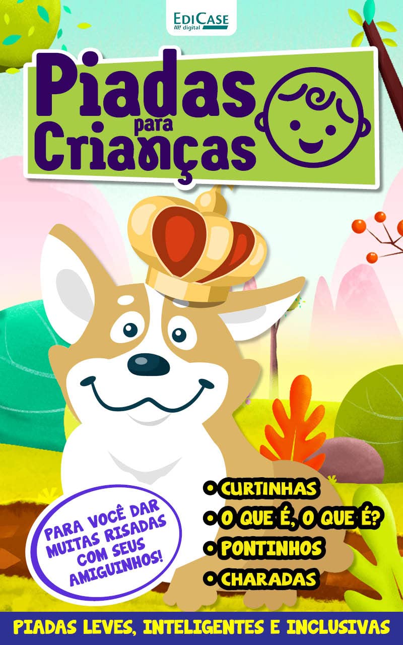 capítulo por capítulo baixar Piadas Para Crianças Ed. 96 - Curtinhas, O que é, o que é? E Charadas (EdiCase Publicações)