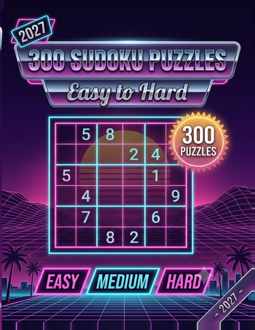 capítulo por capítulo baixar Sudoku Book for Adults: 300 Easy, Medium and Hard Puzzles Large Print Sudoku Puzzle