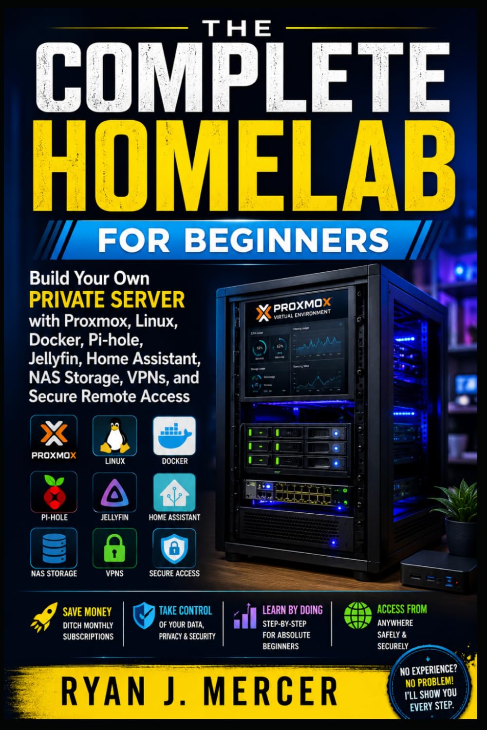 The Complete Homelab for Beginners: Build Your Own Private Server with Proxmox, Linux, Docker, Pi-hole, Jellyfin, Home Assistant, NAS Storage, VPNs, and Secure Remote Access: 20 baixar o livro de graça