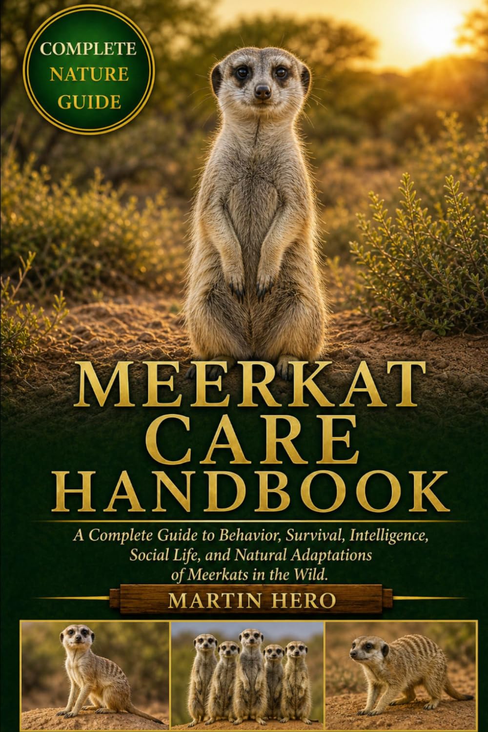 ler totalmente MEERKAT CARE HANDBOOK: A Complete Guide to Behavior, Survival, Intelligence, Social Life, and Natural Adaptations of Meerkats in the Wild.