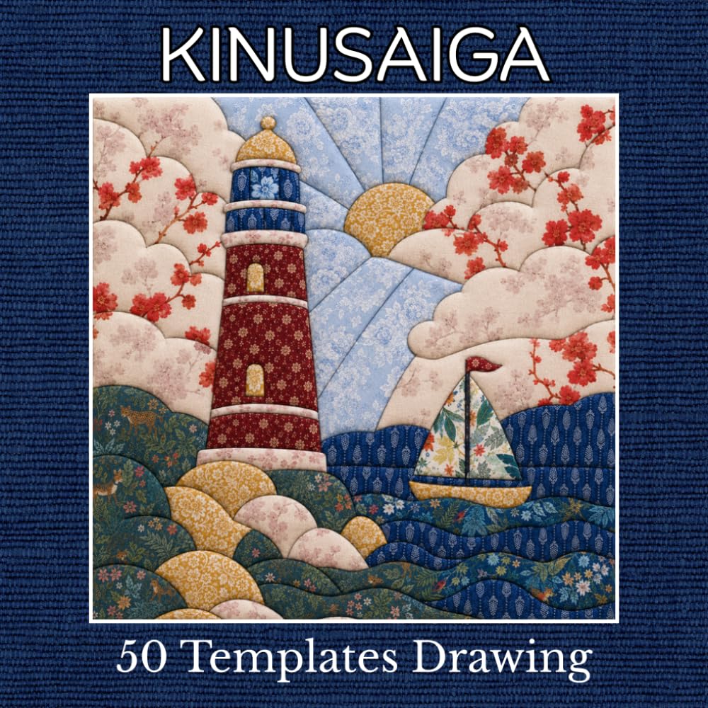 Kinusaiga Fabric Art: 50 Beautiful Templates for No-Sew Japanese Patchwork baixar o livro de graça