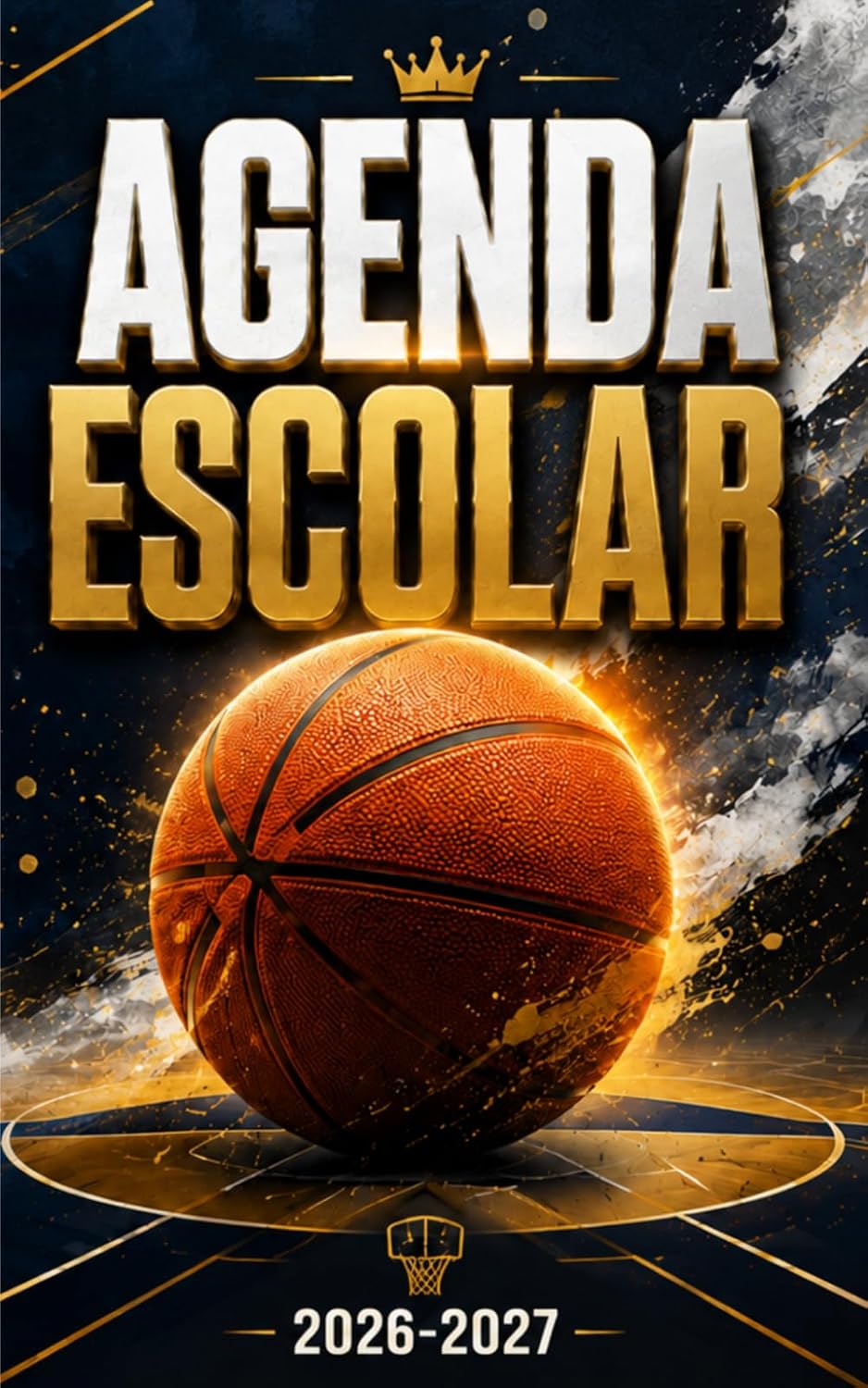capítulo por capítulo baixar Agenda escolar 2026-2027 Baloncesto: Planificador diario Para aficionados al fútbol | 2 dia por pagina para niñas y niños | material escolar Ideal... | Portada Balón basket (Spanish Edition)