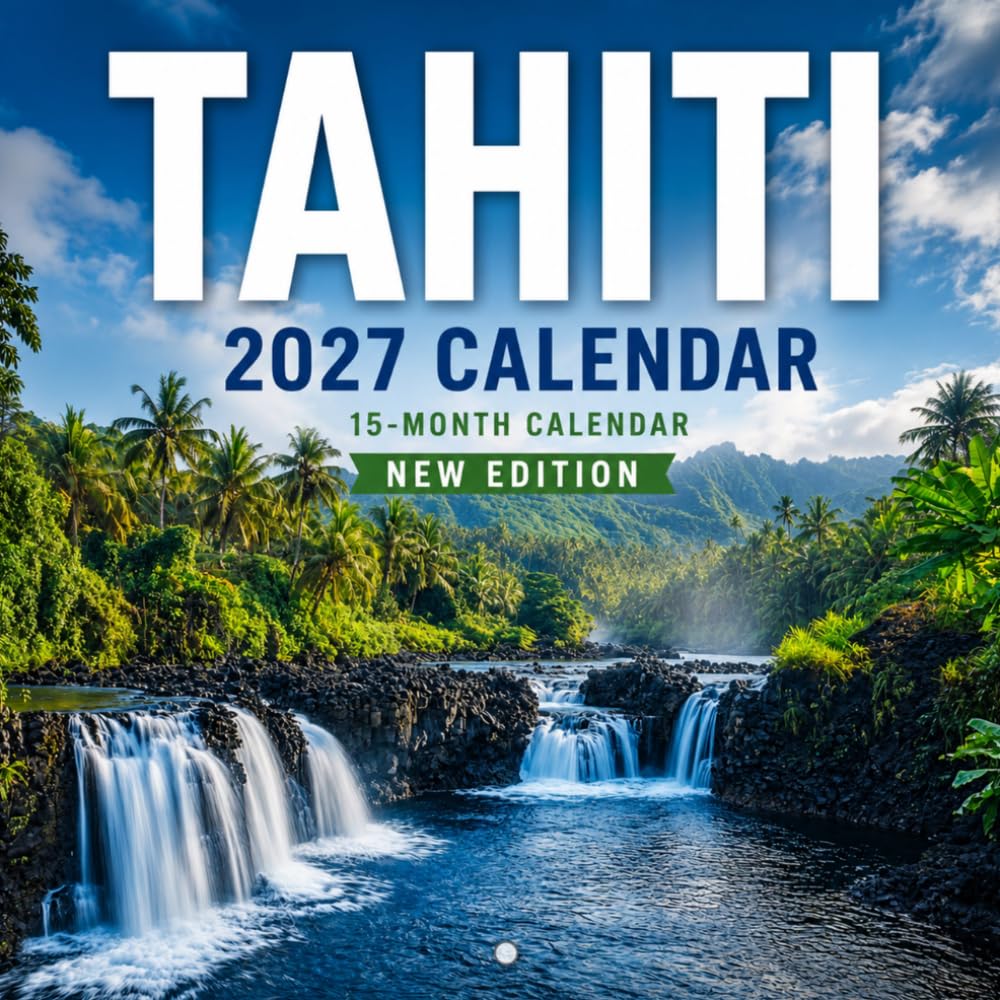 ler totalmente Tahiti 2027 Calendar: Tropical Beaches, Turquoise Waters and Island Paradise