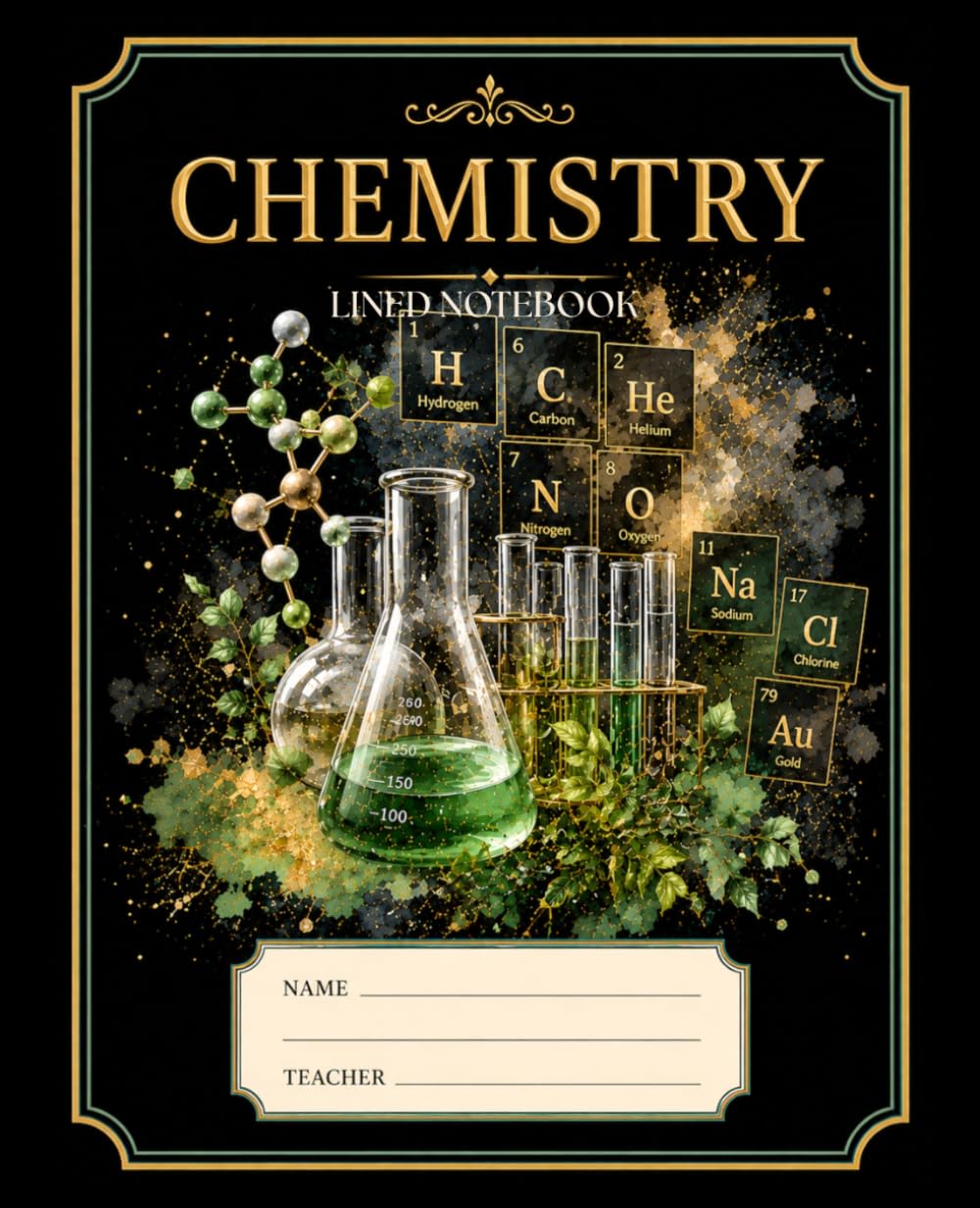 capítulo por capítulo baixar CHEMISTRY LINED NOTEBOOK