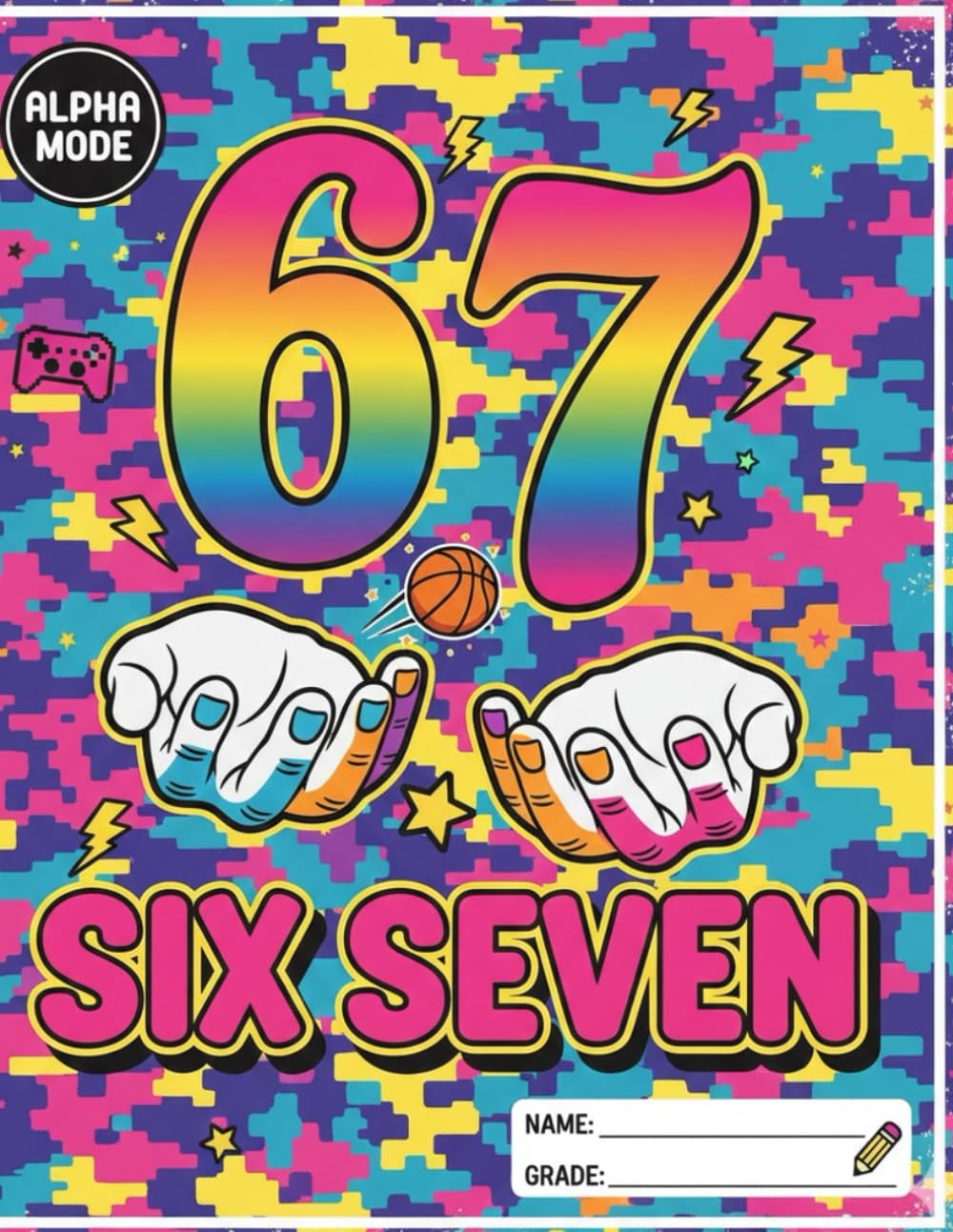 6 7 Meme Notebook – Six Seeeven Funny Trend Journal: 8.5 x 11 in | 160 Pages | Trendy and Fun Gift Idea for Meme Lovers baixar o livro de graça