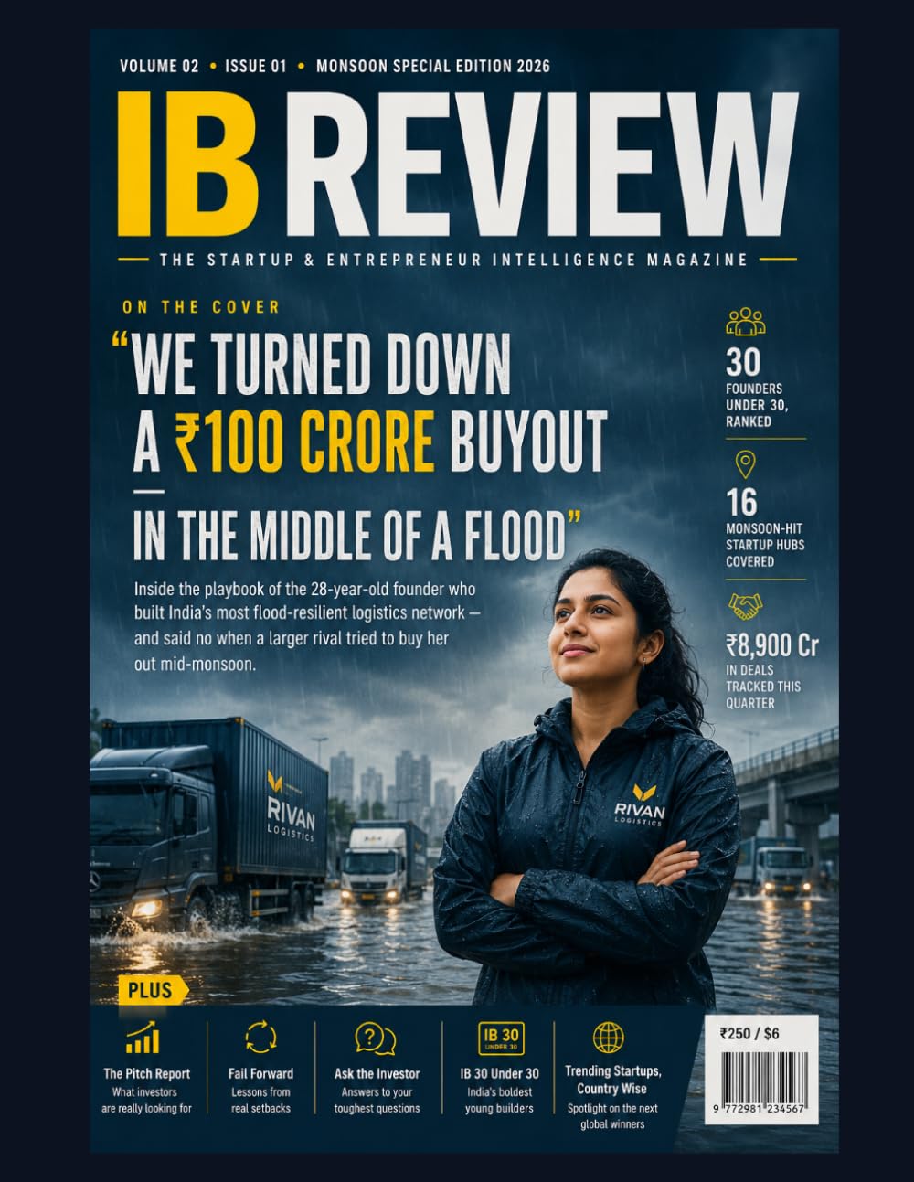 ler totalmente IB Review - Monsoon Special Edition 2026: The Startup & Entrepreneur Intelligence Magazine