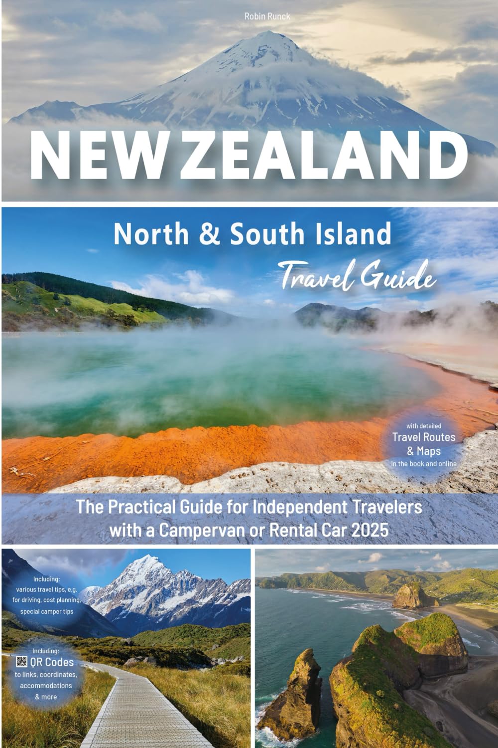 capítulo por capítulo baixar New Zealand Travel Guide: North & South Island: The practical guide for independent travelers with a campervan or rental car - Routes incl. online... Road Trip + 300 travel photos (UK-Version)