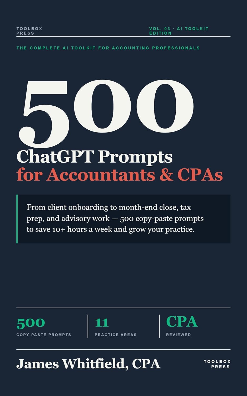 capítulo por capítulo baixar 500 ChatGPT Prompts for Accountants & CPAs: Engagement Letters, IRS Notice Replies, Client Emails and Advisory Memos for Tax Season (AI Toolkit for Professionals) (English Edition)