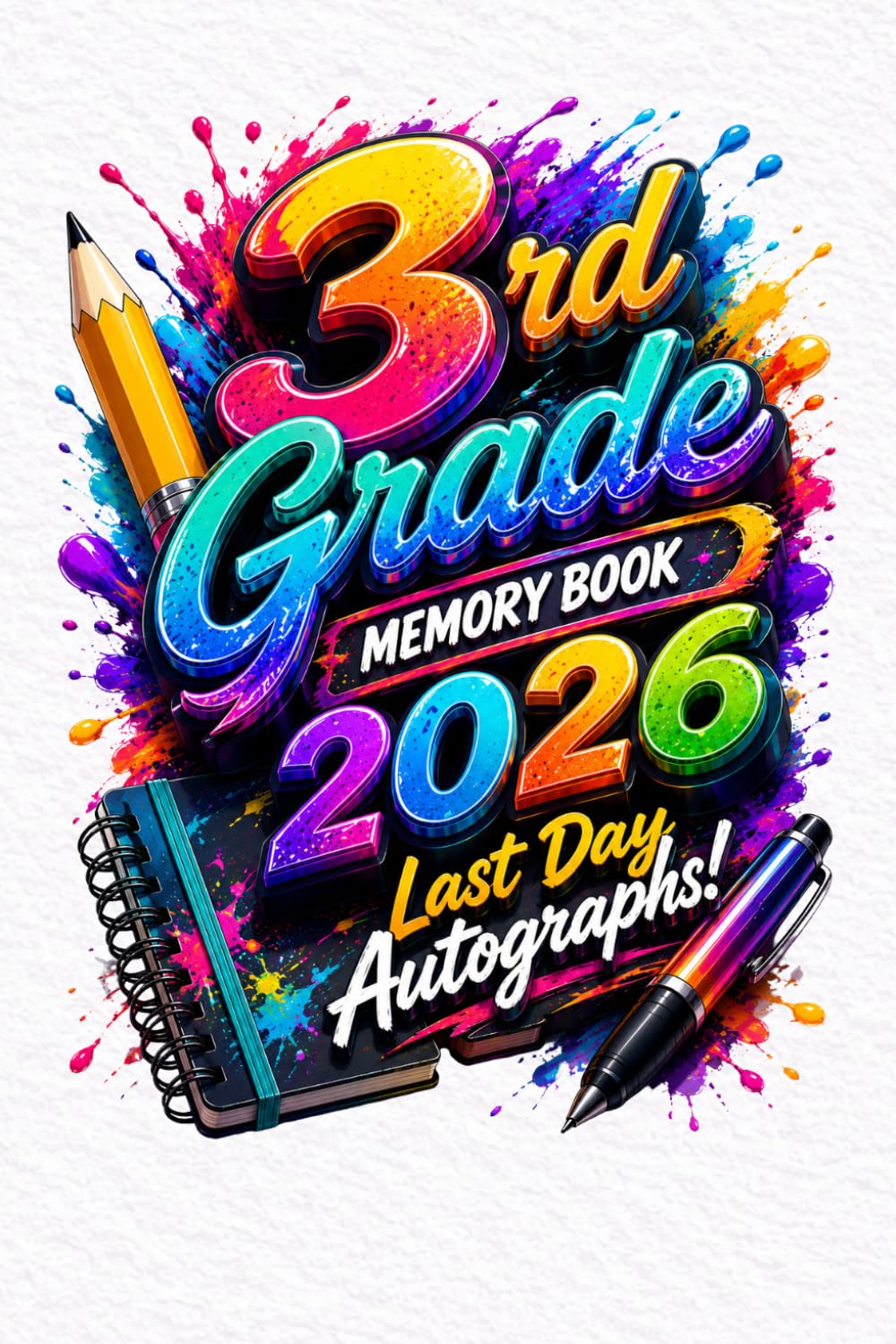 3rd Grade 2026 Memory Book & Last Day Autograph Keepsake: A Third Grade Memory Collection for Capturing Last Day Messages and School Memories baixar o livro de graça