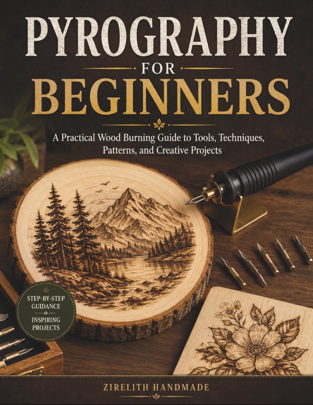 ler totalmente PYROGRAPHY FOR BEGINNERS: A Practical Wood Burning Guide to Tools, Techniques, Patterns, and Creative Projects
