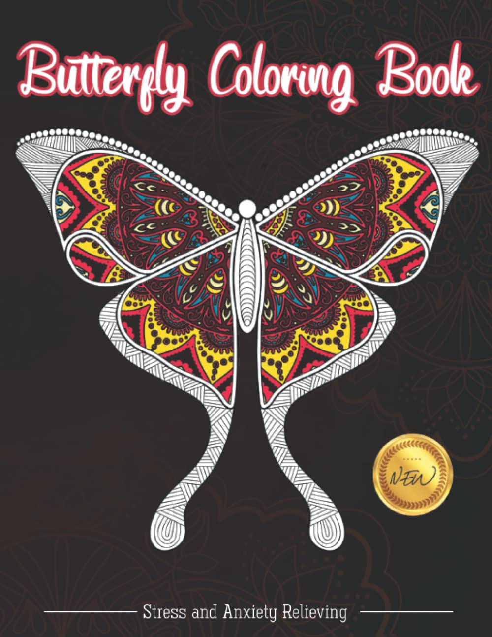 ler totalmente Butterfly Coloring Book: Butterfly coloring book. completely unique 100 Butterfly coloring pages. New and Expanded Edition For Stress Relief and Relaxation