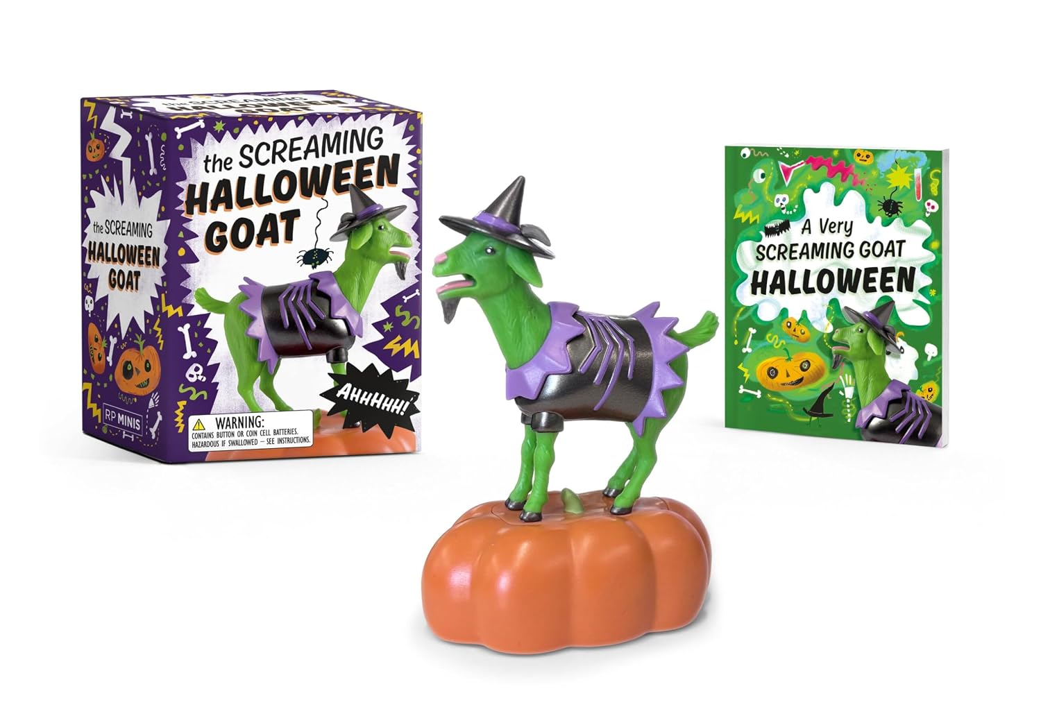 ler totalmente The Screaming Halloween Goat: Ahhhhh!