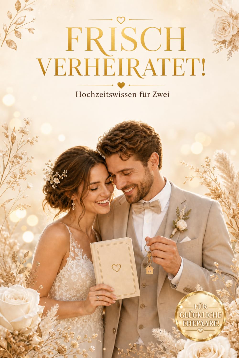 ler totalmente Frisch verheiratet! - Hochzeitswissen für zwei - Gold Edition: perfekt als Geschenk zur Hochzeit | Hochzeitsgeschenk frisch verheiratete Paare |... | Geschenkidee zur Trauung (German Edition)