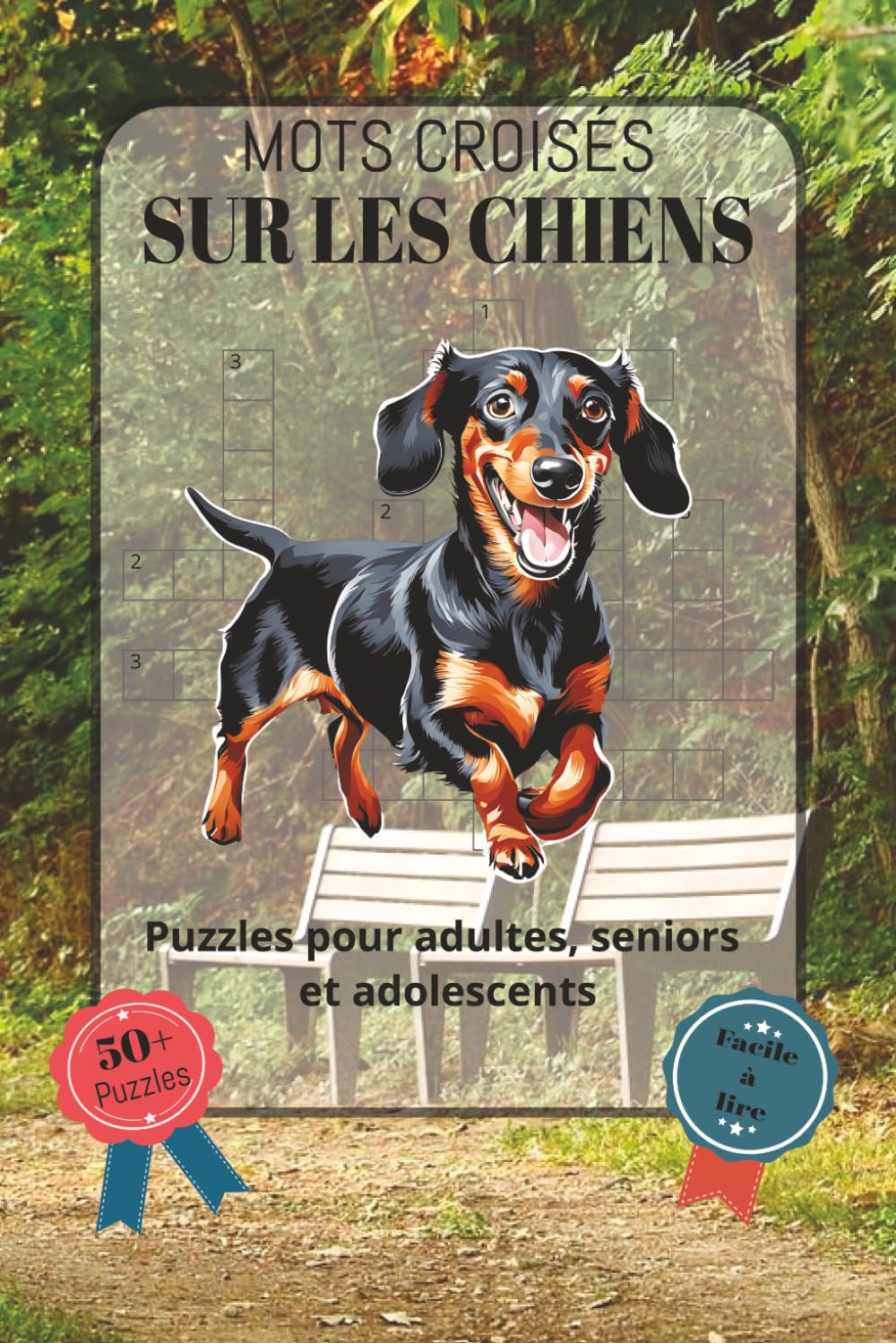 Mots croisés sur les chiens: Police facile à lire, comprenant les races de chiens, les soins, l’alimentation, le dressage, les activités, les jeux et... excellente idée cadeau pour (French Edition) baixar o livro de graça