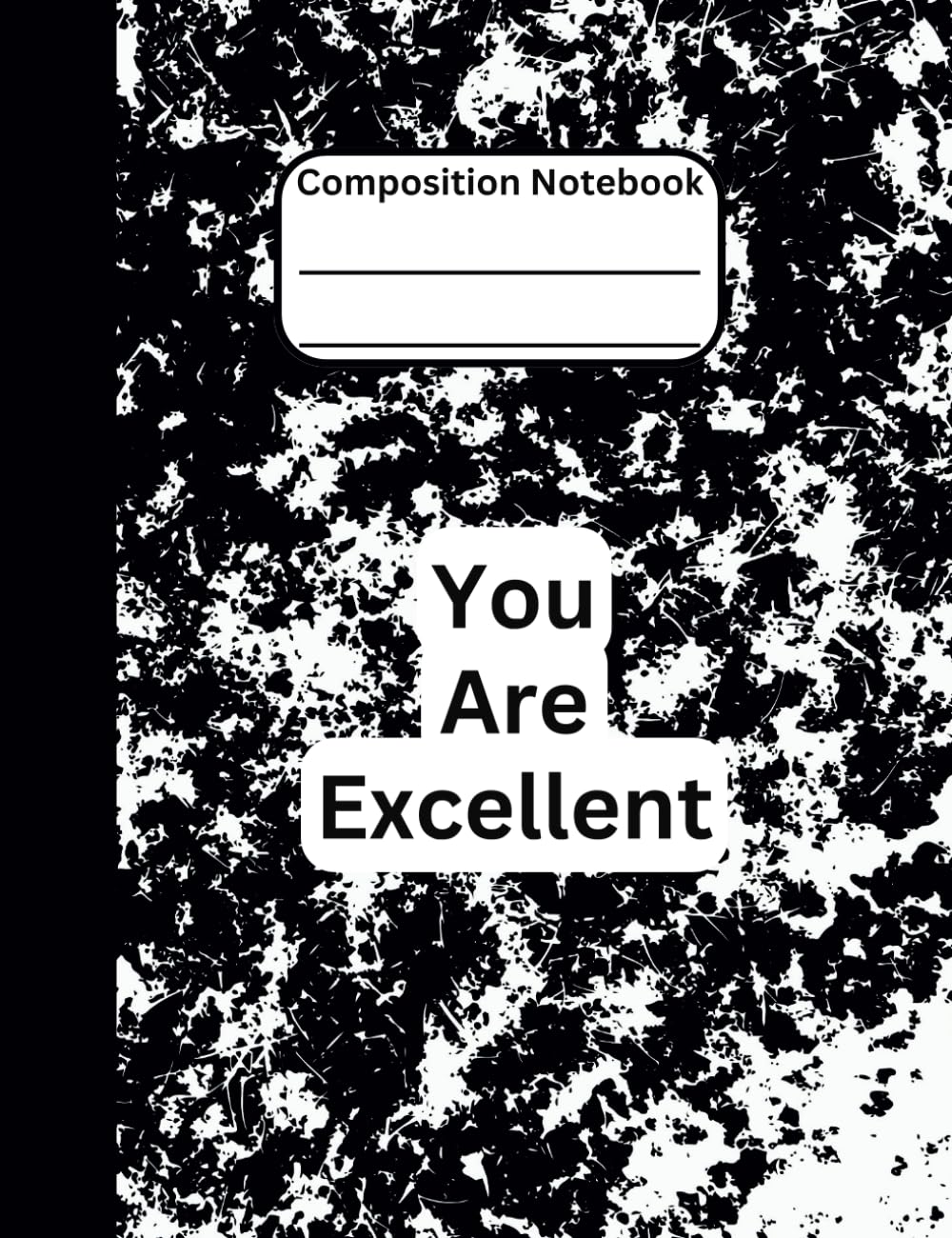 capítulo por capítulo baixar Black Composition Notebook College Ruled: 9.75x7.5 Size, Matte Cover, 110 Pages, Version 2E