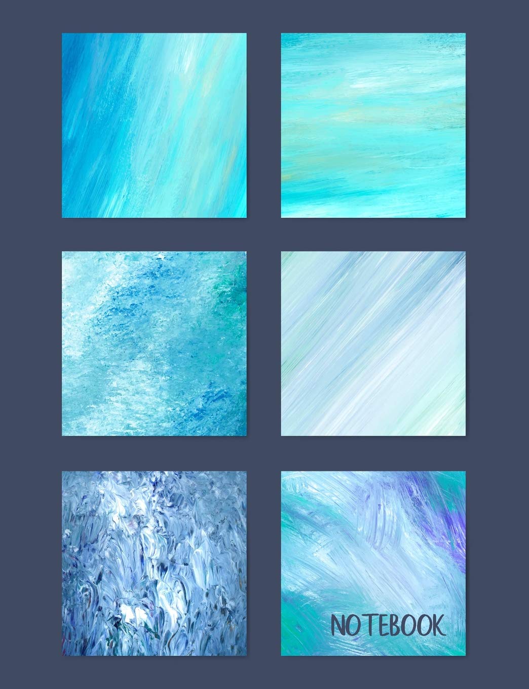 Notebook: Composition Notebook. College Ruled with Soft Matte Cover. 120 Pages. Perfect for School Notes, Ideal as a Journal or a Diary. 9.69 X 7.44.... (Abstract Blue 6 Pictures Watercolor Cover). baixar livro de graça