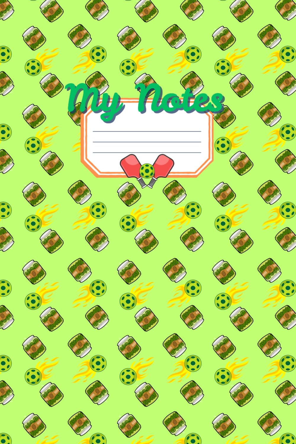 Funny Pickleball & Pickle Jar: 110 Lined-Page Notepad for Everyday Creative Writing baixar livro de graça