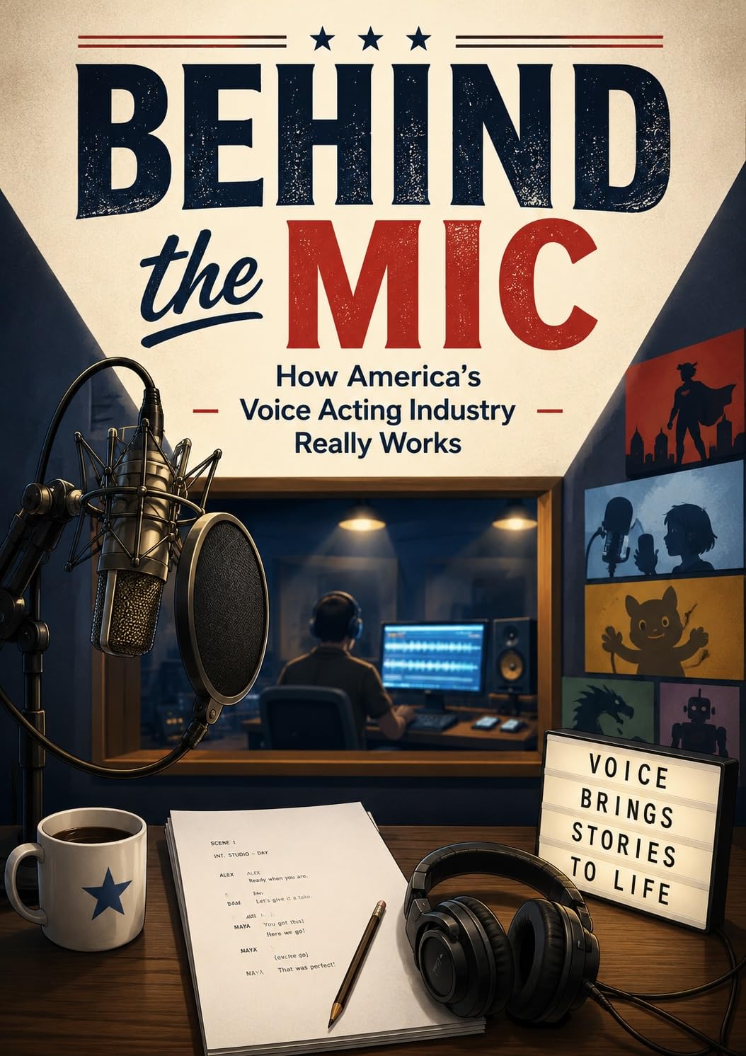 Behind the Mic: How America's Voice Acting Industry Really Works (English Edition)