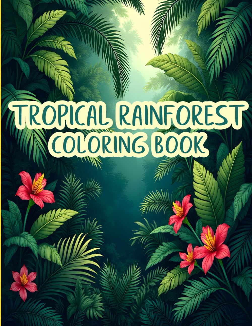 ler totalmente Tropical Rainforest Coloring Book: An Immersive Colorings Experience Inspired by the Rich Layers of Nature's Deepest Greens