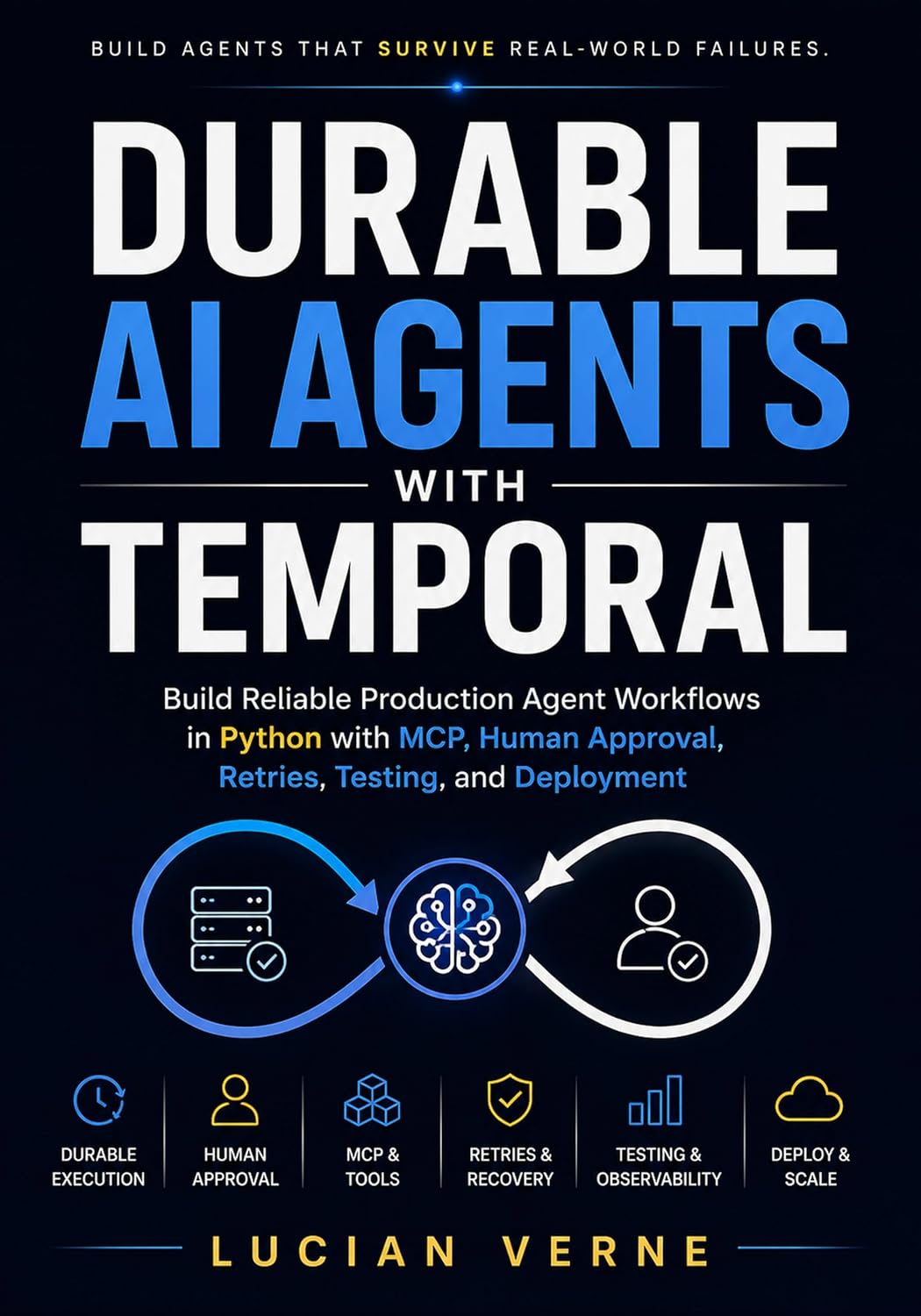 ler totalmente Durable AI Agents with Temporal: Build Reliable Production Agent Workflows in Python with MCP, Human Approval, Retries, Testing, and Deployment (English Edition)