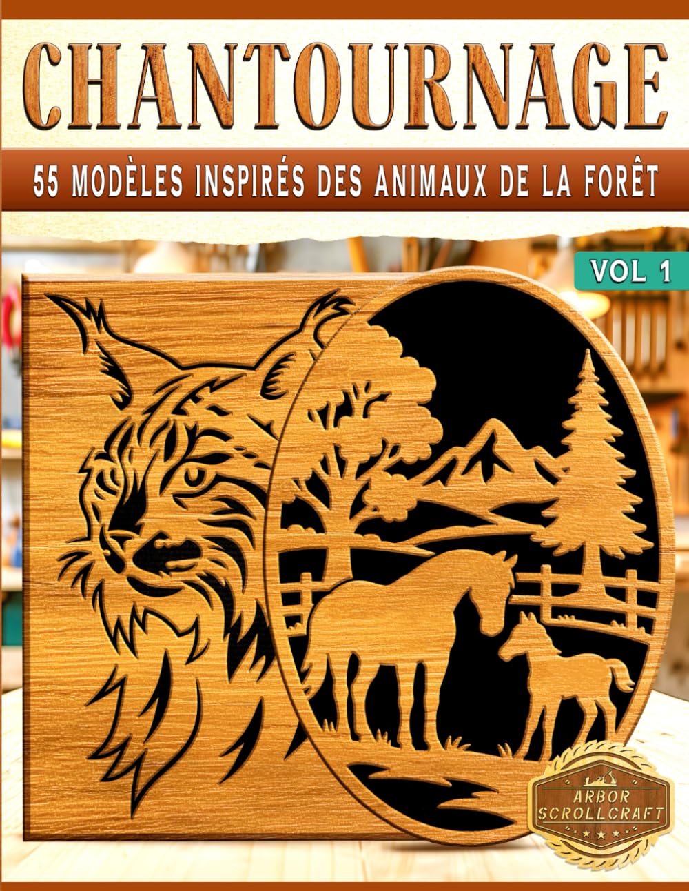 capítulo por capítulo baixar Chantournage: 55 modèles inspirés des animaux de la forêt – Vol 1
