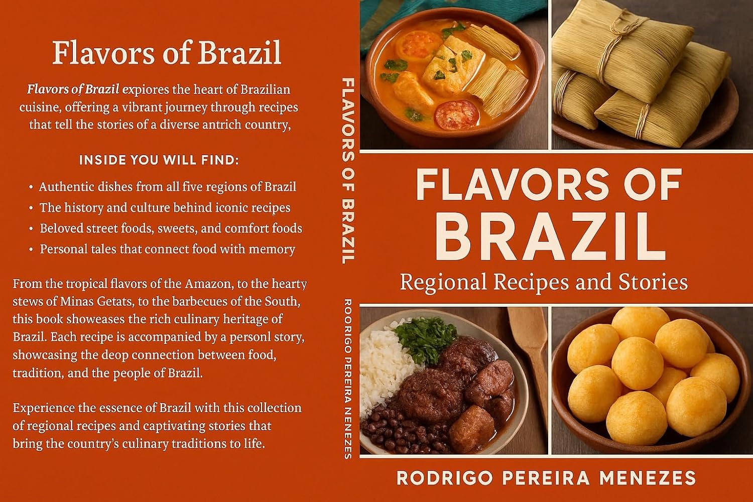 Flavors of Brazil: Stories and Recipes from North to South: A Cultural Journey Through Traditional Dishes, Regional Ingredients, and the Stories That Shape Brazil baixar livro de graça