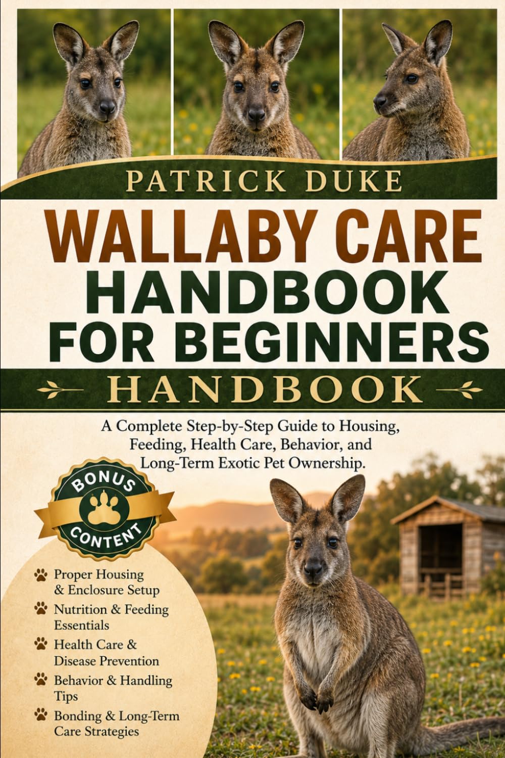 WALLABY CARE HANDBOOK FOR BEGINNERS: A Complete Step-by-Step Guide to Housing, Feeding, Health Care, Behavior, and Long-Term Exotic Pet Ownership. baixar o livro de graça