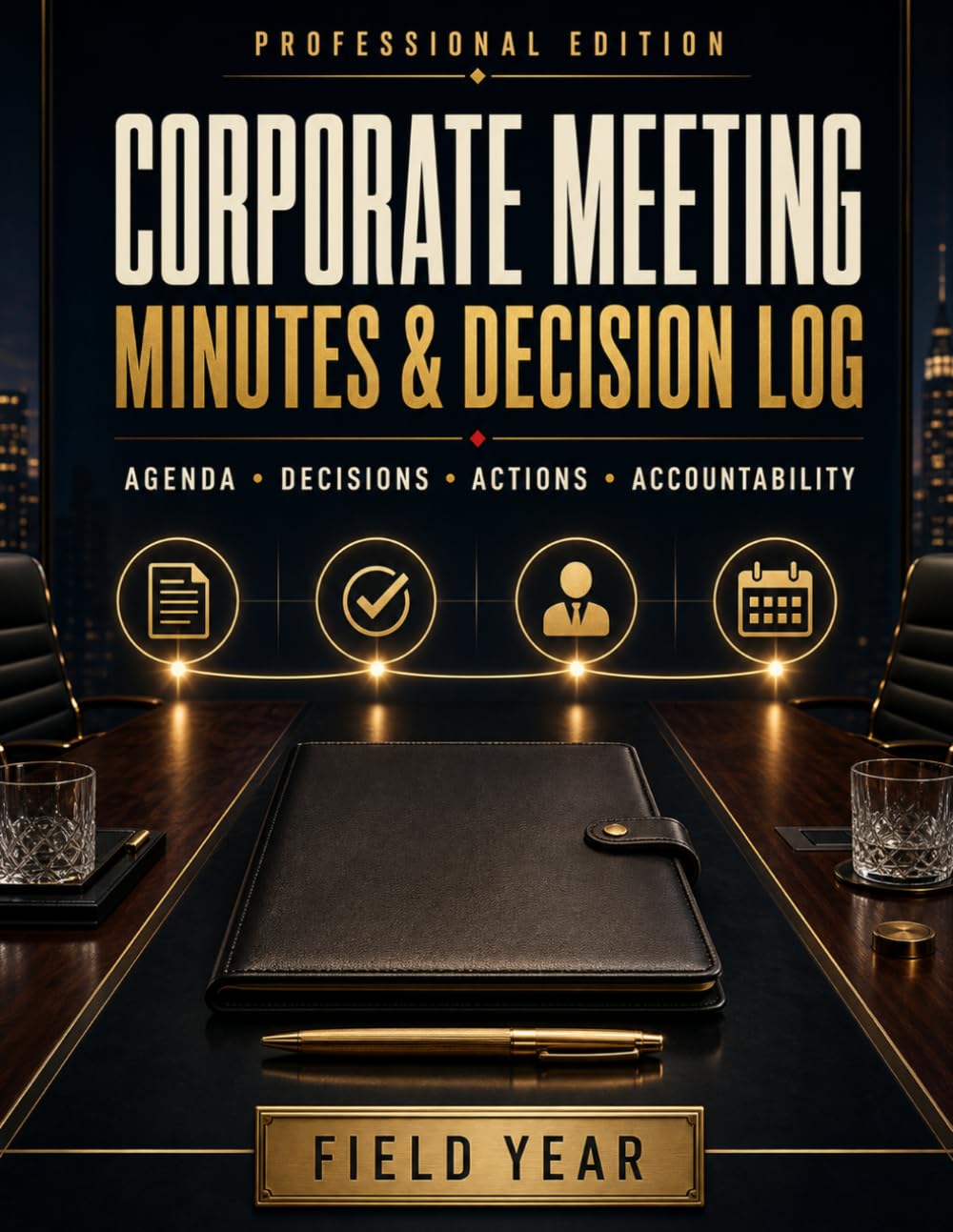 capítulo por capítulo baixar Professional Corporate Meeting Minutes & Decision Log: Record Agendas, Decisions, Action Owners, Deadlines, Risks and Follow-Up for Productive Business Meetings