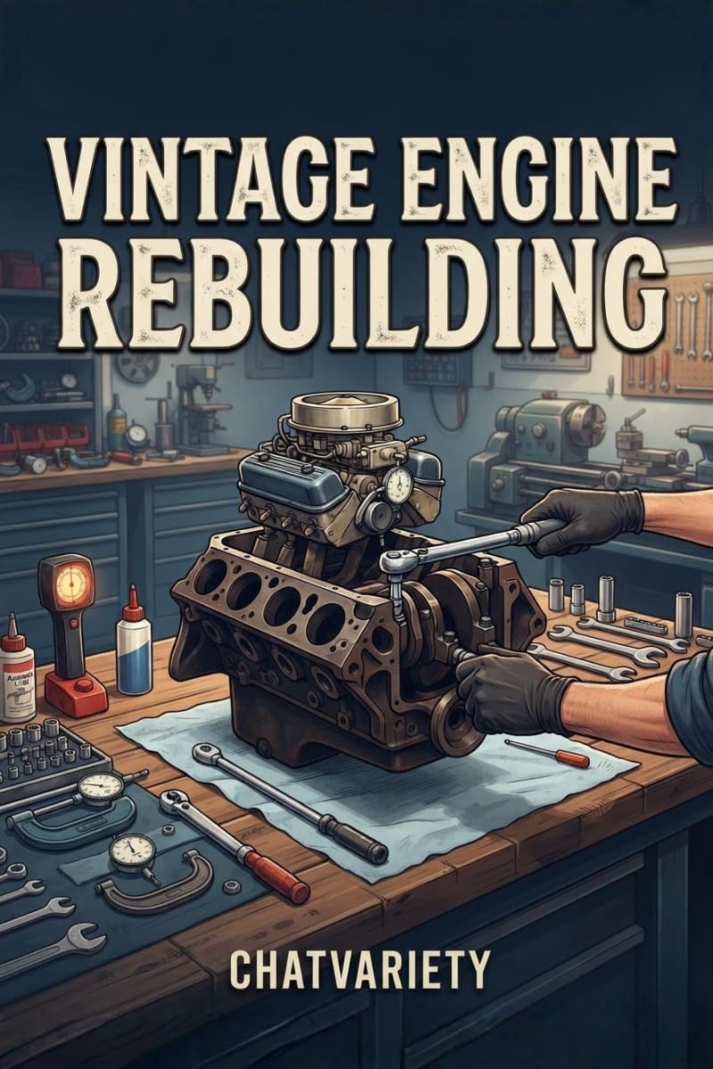 capítulo por capítulo baixar Vintage Engine Rebuilding: Teardown to First Start (Classic Car Restoration Series Book 4) (English Edition)
