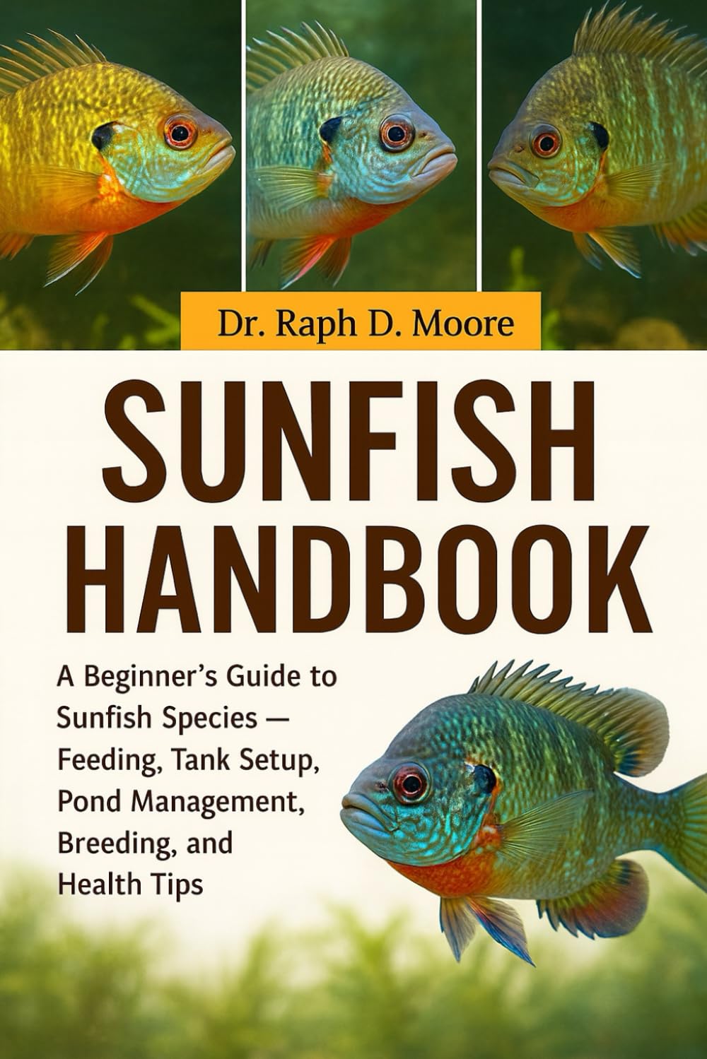 Sunfish Handbook: A Beginner's Guide to Sunfish Species - Feeding, Tank Setup, Pond Management, Breeding, and Health Tips