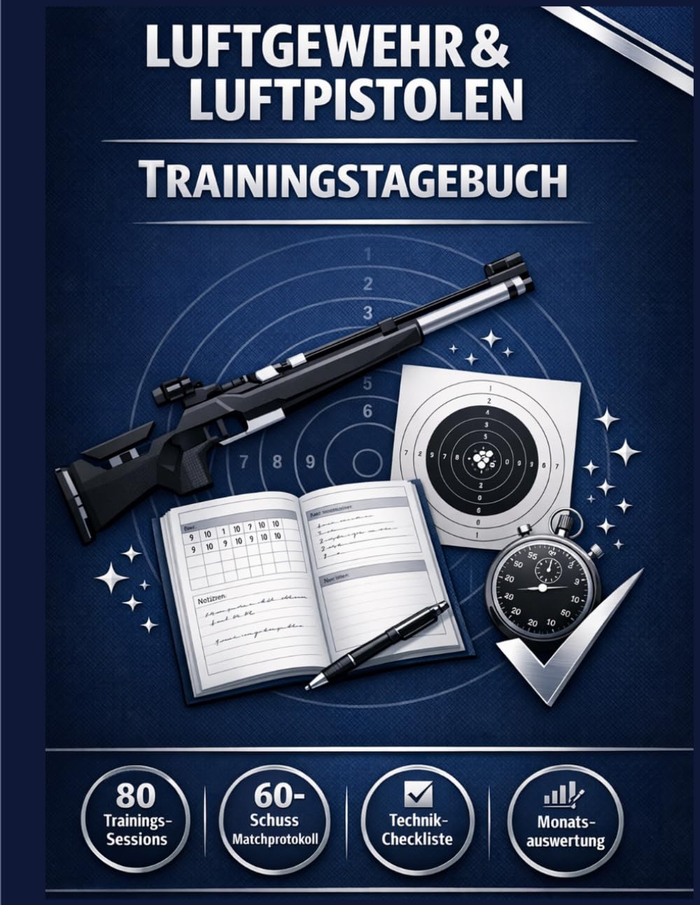 capítulo por capítulo baixar Luftgewehr & Luftpistolen Trainingstagebuch: 10m Disziplin & Olympisches Training – Vollständiges Protokoll für LG & LP, Technik-Checklisten,... Präzision & Dokumentation) (German Edition)