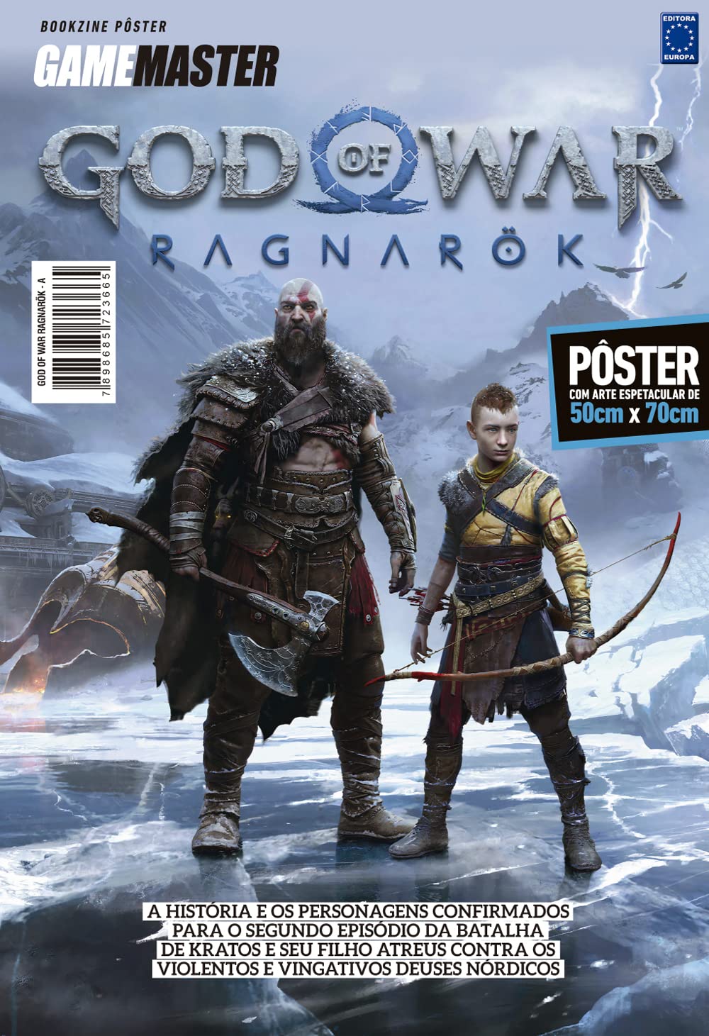 God of War Ragnarok - Arte A - Superpôster Game Master