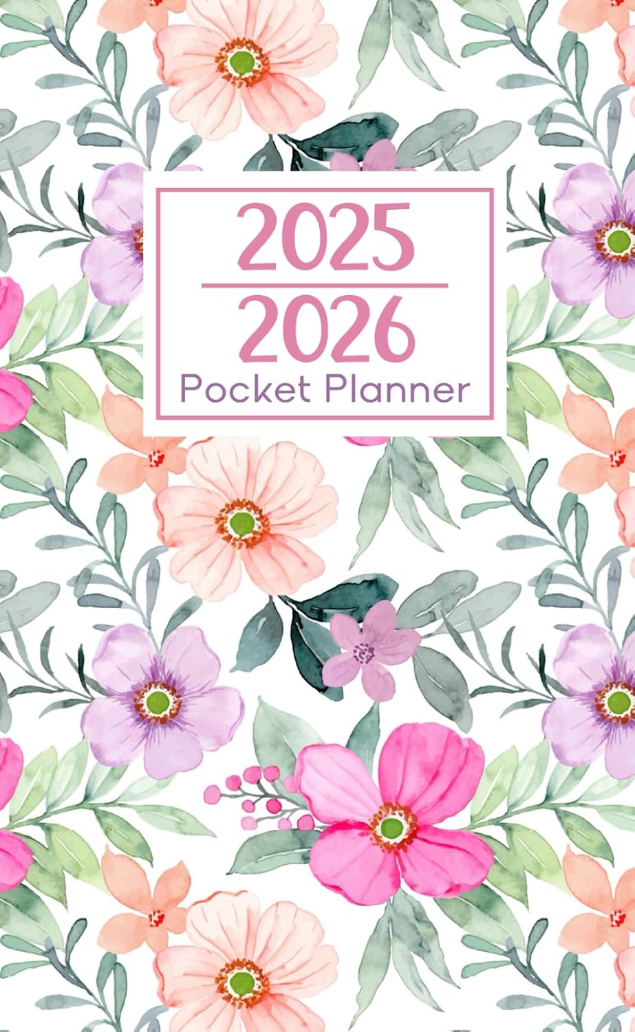 ler totalmente 2025-2026 pocket planner: 2 year Pocket Calendar January 2025 to December 2026