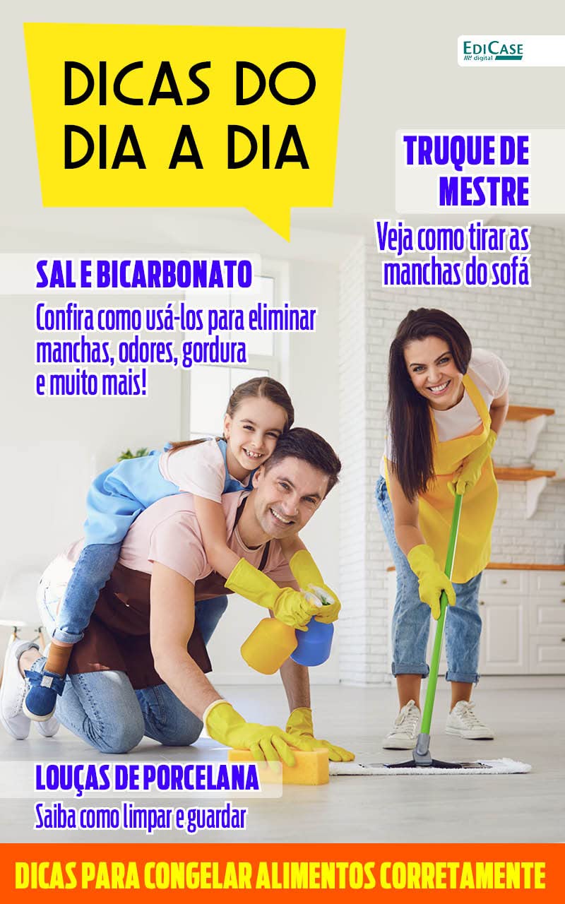 Dicas do Dia a Dia Ed. 36 - Dicas Para Congelar Alimentos Corretamente (EdiCase Publicações) baixar livro de graça