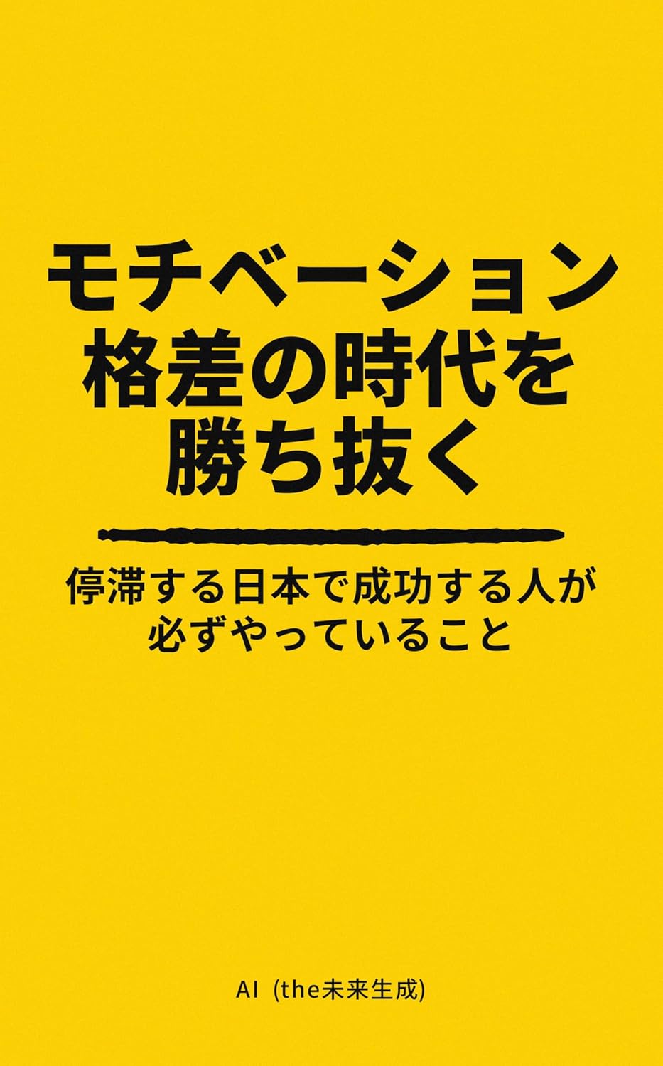 Winning in the Age of Motivation Gaps: What successful people always do in a stagnating Japan (Japanese Edition) baixar o livro de graça