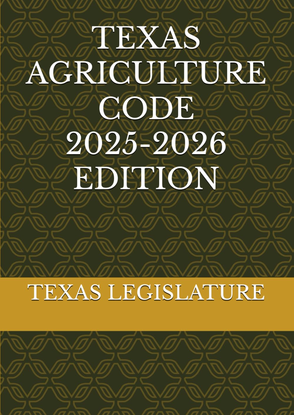 capítulo por capítulo baixar TEXAS AGRICULTURE CODE 2025-2026 EDITION