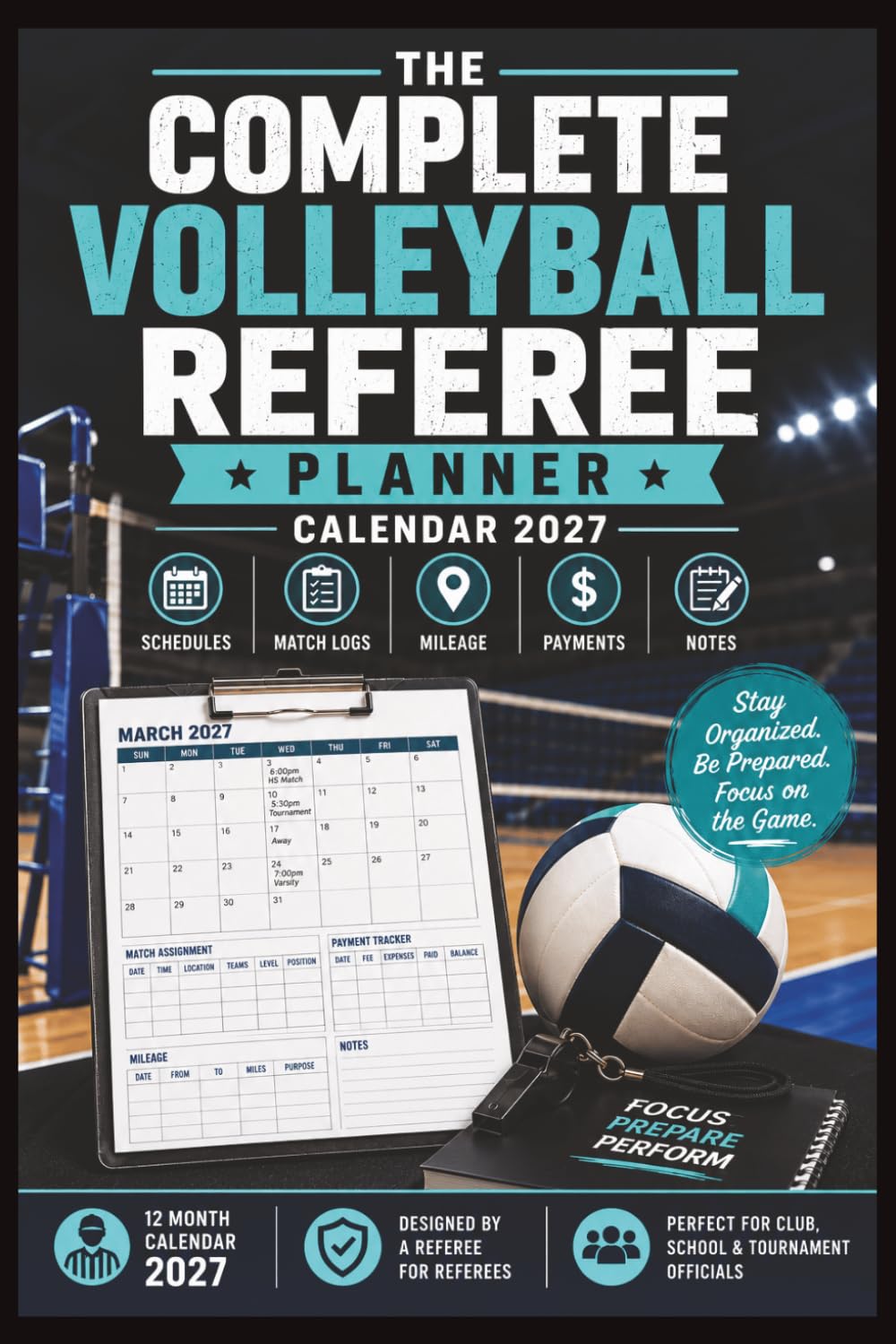 The Complete Volleyball Referee Planner: Calendar 2027 baixar livro de graça