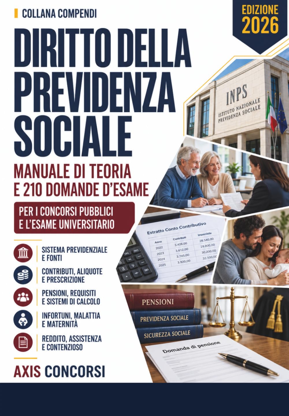 Compendio di Diritto della Previdenza Sociale: Il rapporto previdenziale e l'obbligo contributivo, il sistema pensionistico, le tutele per infortunio,... il sostegno al reddito (Italian Edition) baixar o livro de graça
