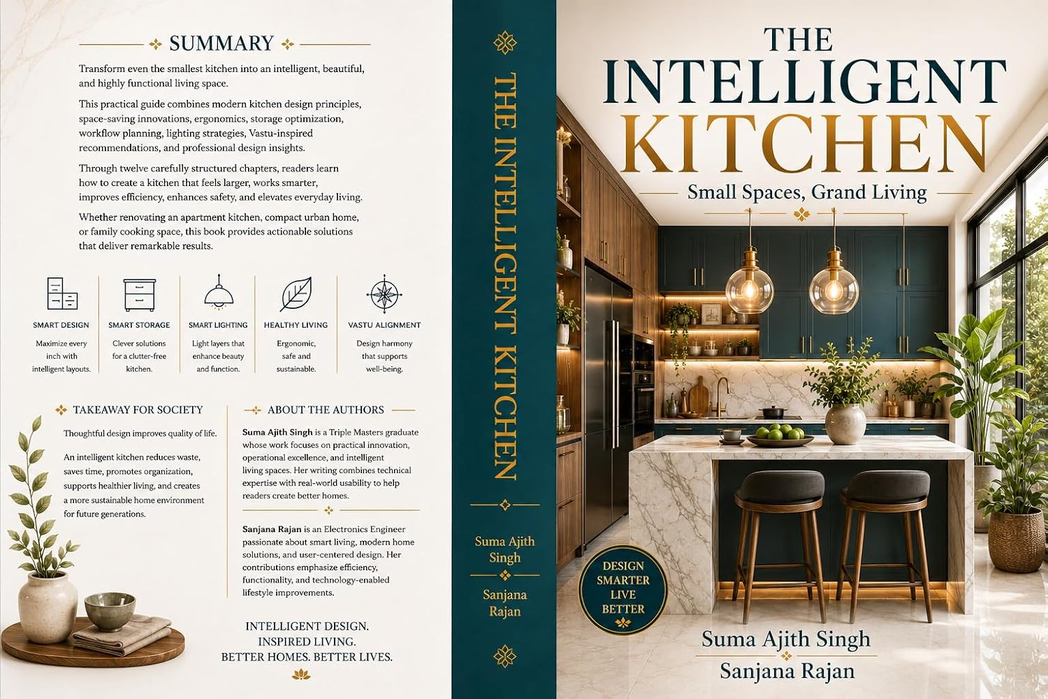 ler totalmente The Intelligent Kitchen: Small Spaces, Grand Living (English Edition)
